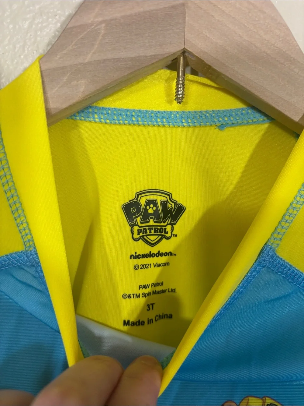 Nickelodeon Paw Patrol Boys Swim Trunk Bathing Suit Set Size 3T